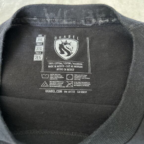 OGabel Lost-King T-Shirt 3XL Skull King Graphic-Tee Grunge EUC Long Sleeve - Picture 2 of 6